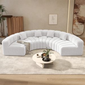 Luxury Velvet Extendable Convertible Sofa Bed with Ergonomic Back Support