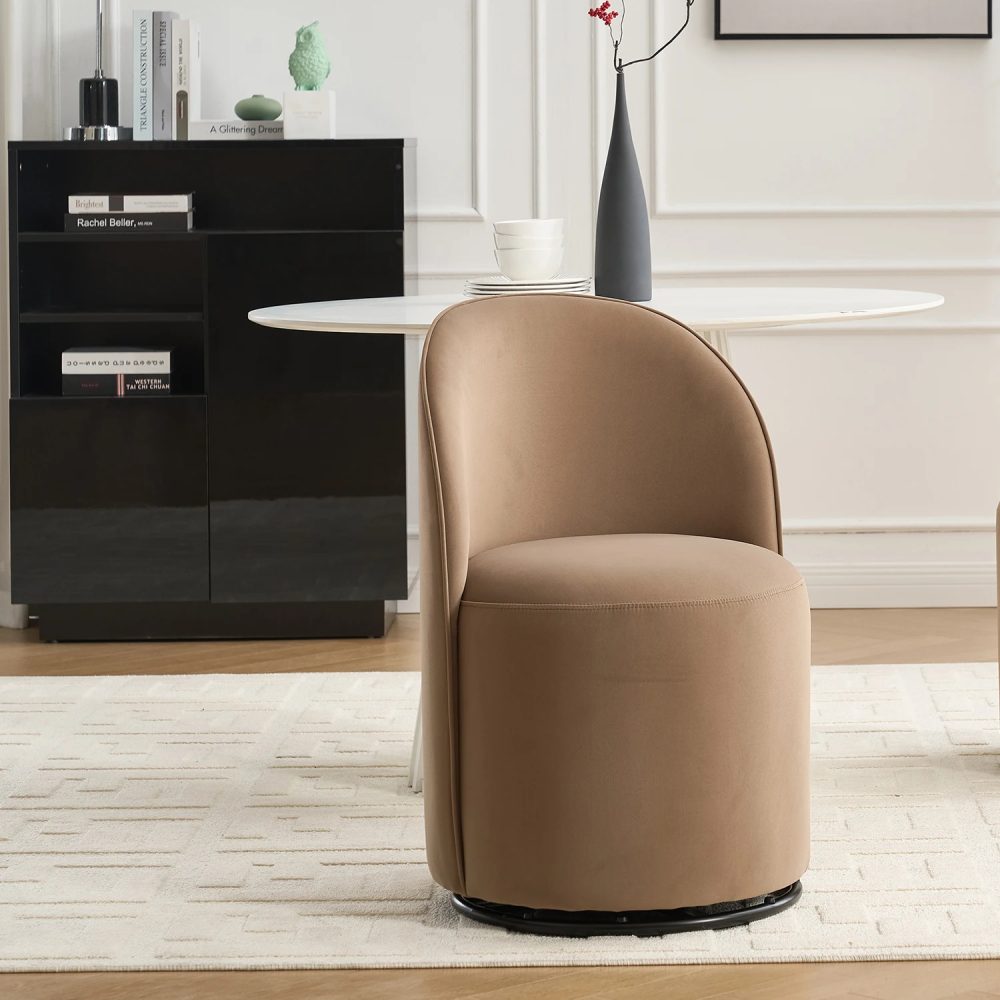 Modern Velvet Accent Chair – Set of 2